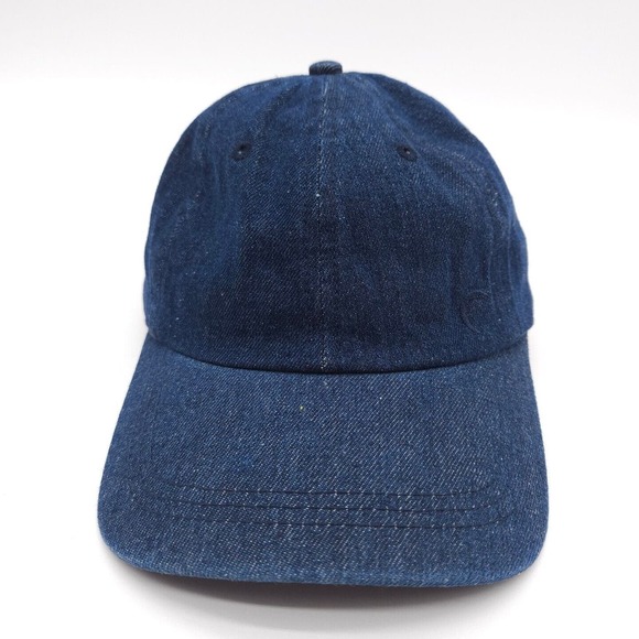 Zyia Active Hat Adults OSFM Blue Denim Strapback Buckle Gym Running Ball Cap - Picture 2 of 8
